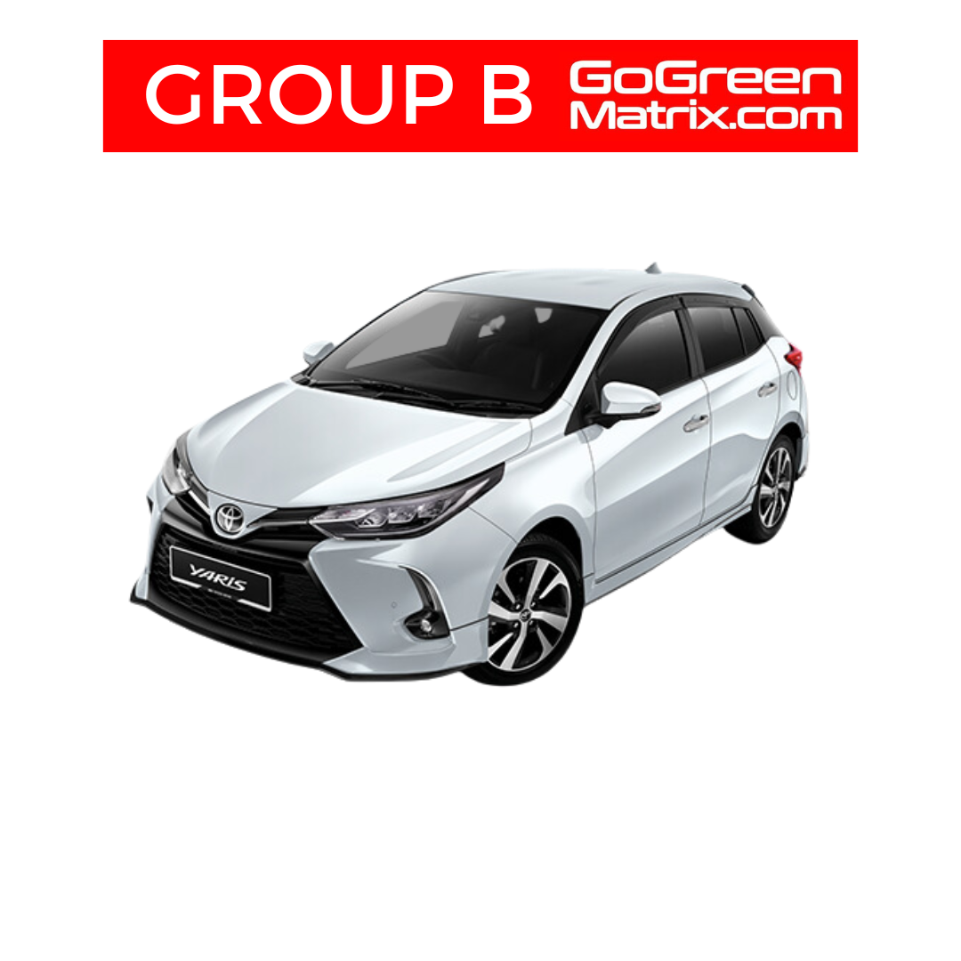 Toyota Yaris 1.5 (A) or Similar - B