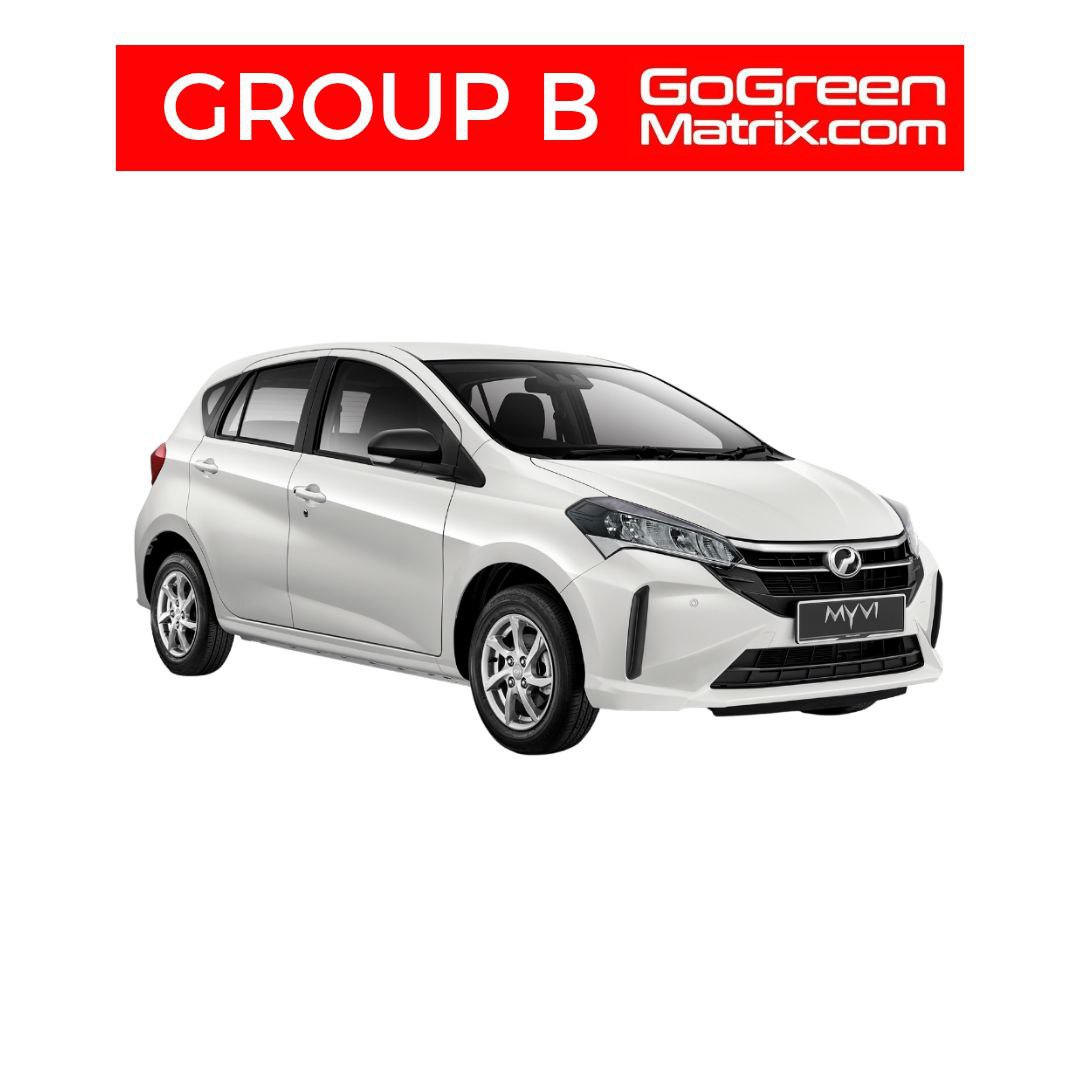 Perodua Myvi New 1.3 (A) or Similar - B