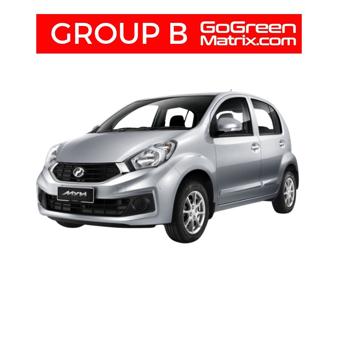 Perodua Myvi 1.3 (A) or Similar - B