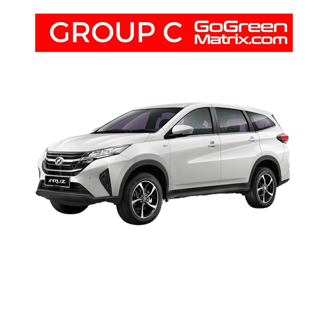 Perodua Aruz 1.5 (A) or Similar - C
