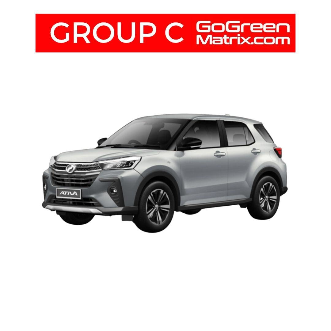 Perodua Ativa 1.0 (A) or Similar - C