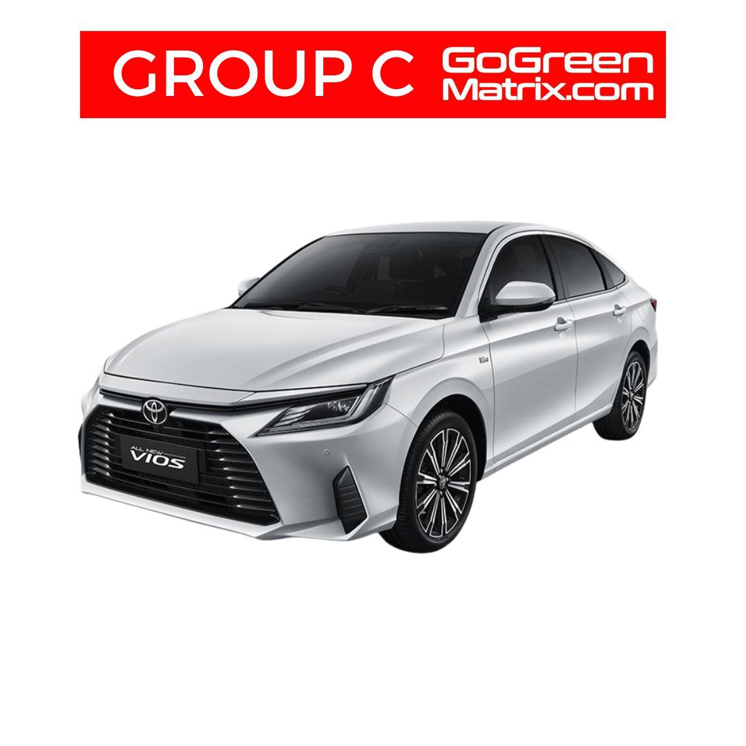 Toyota Vios New 1.5 (A) or Similar - C