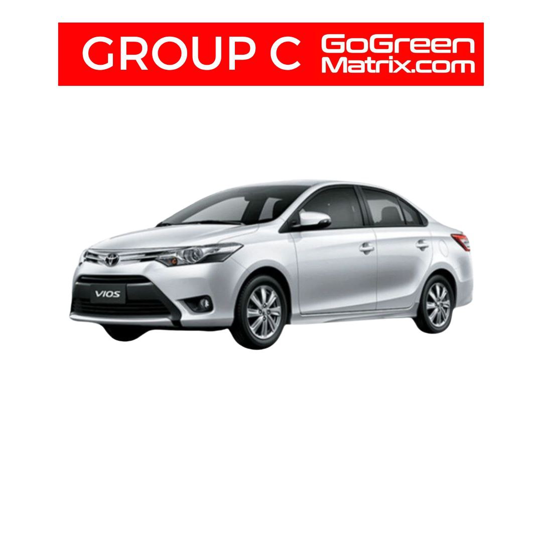 Toyota Vios 1.5 (A) or Similar - C