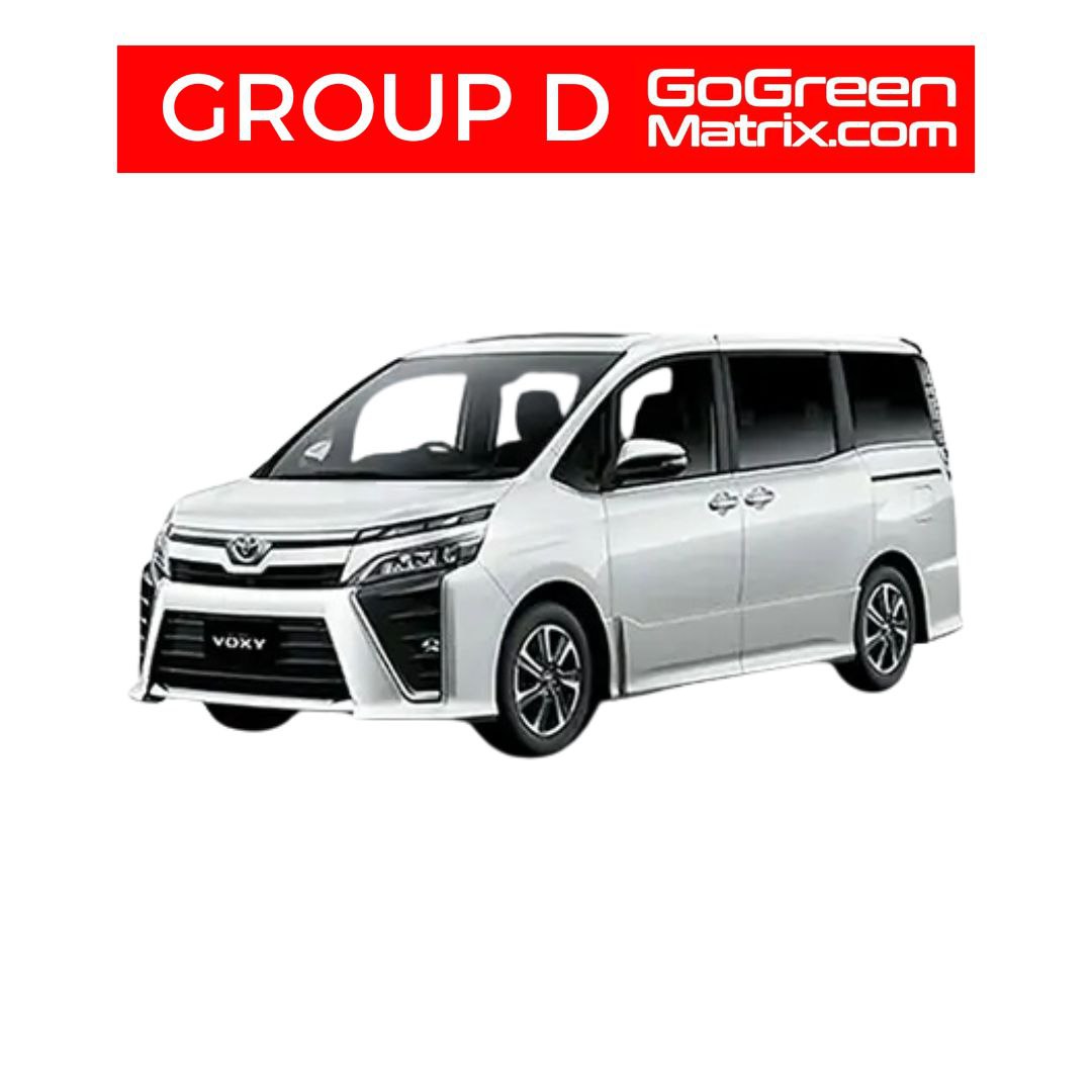 Toyota Voxy (A) or similiar - D