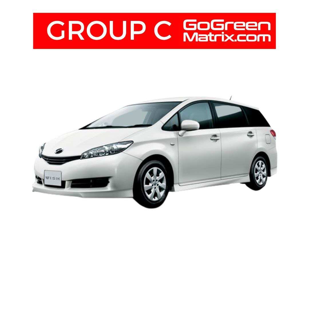 Toyota Wish 1.8 (A) or Similar - C