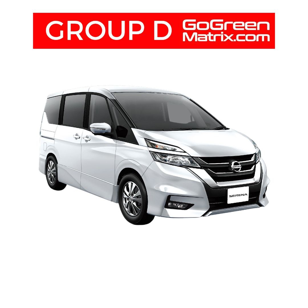 Nissan Serena 2.0 (A) or Similar - D