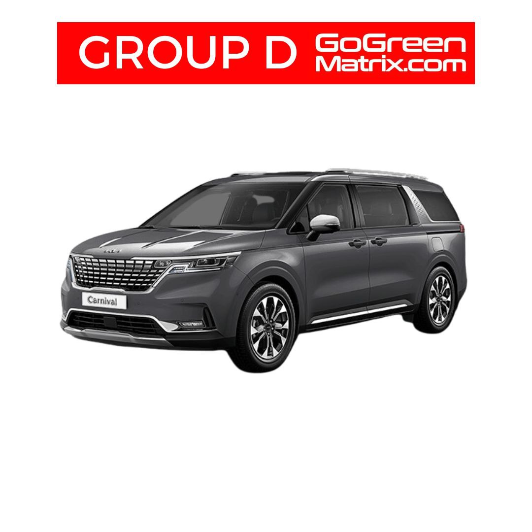 Kia Carnival 2.2 (A) or Similar - D