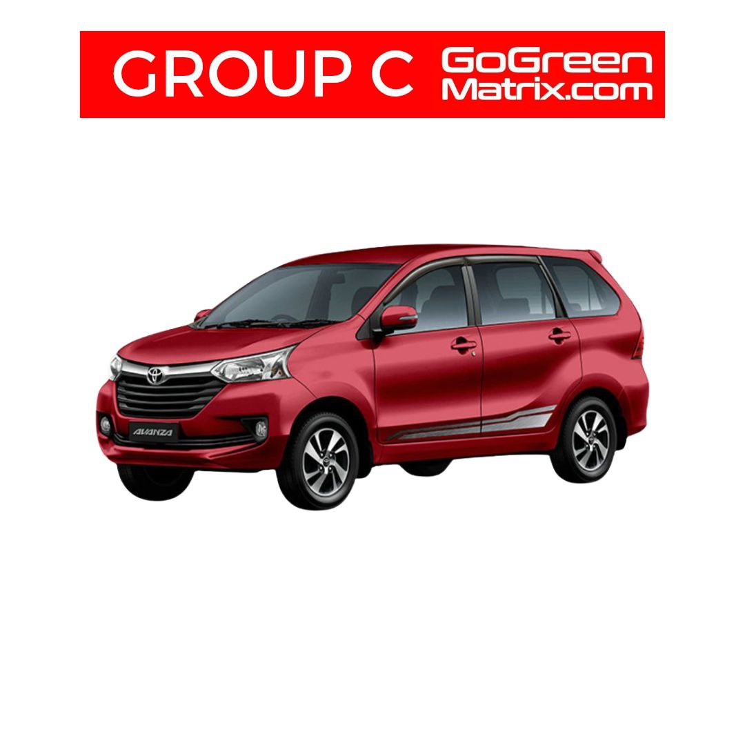 Toyota Avanza 1.5 (A) or Similar - C
