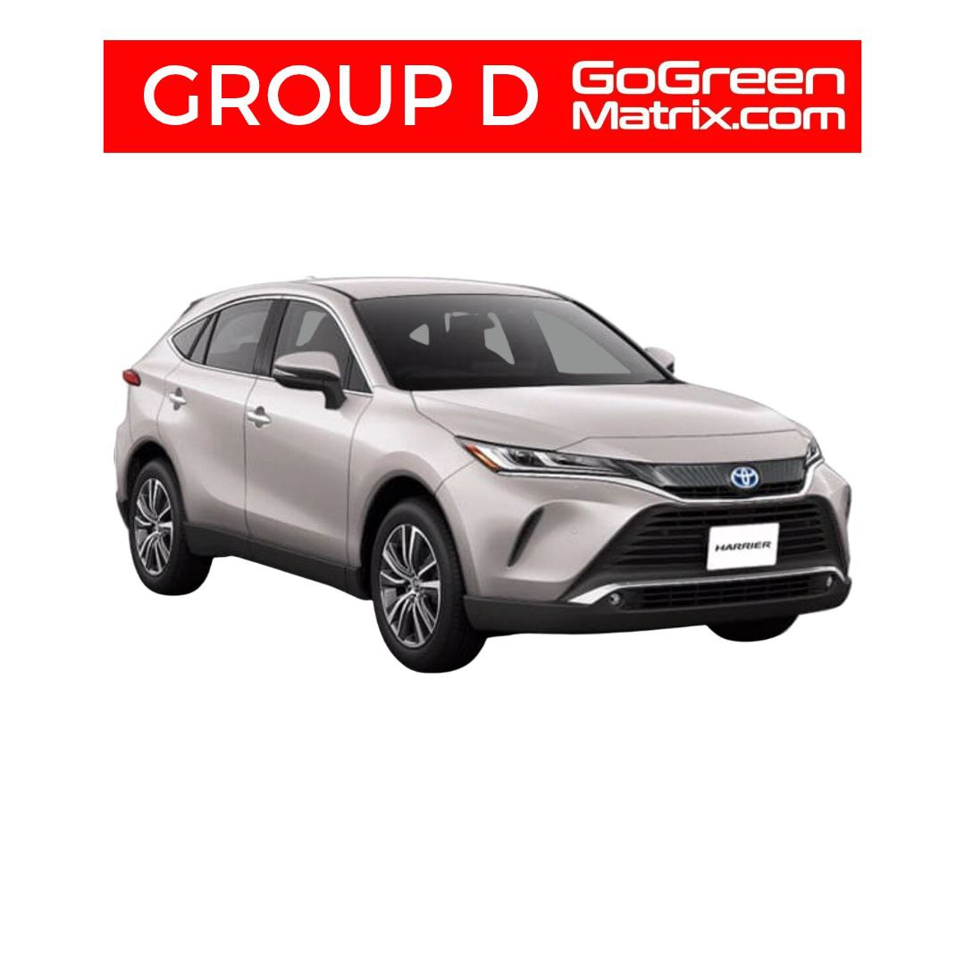 Toyota Harrier 1.8 (A) or Similar - D