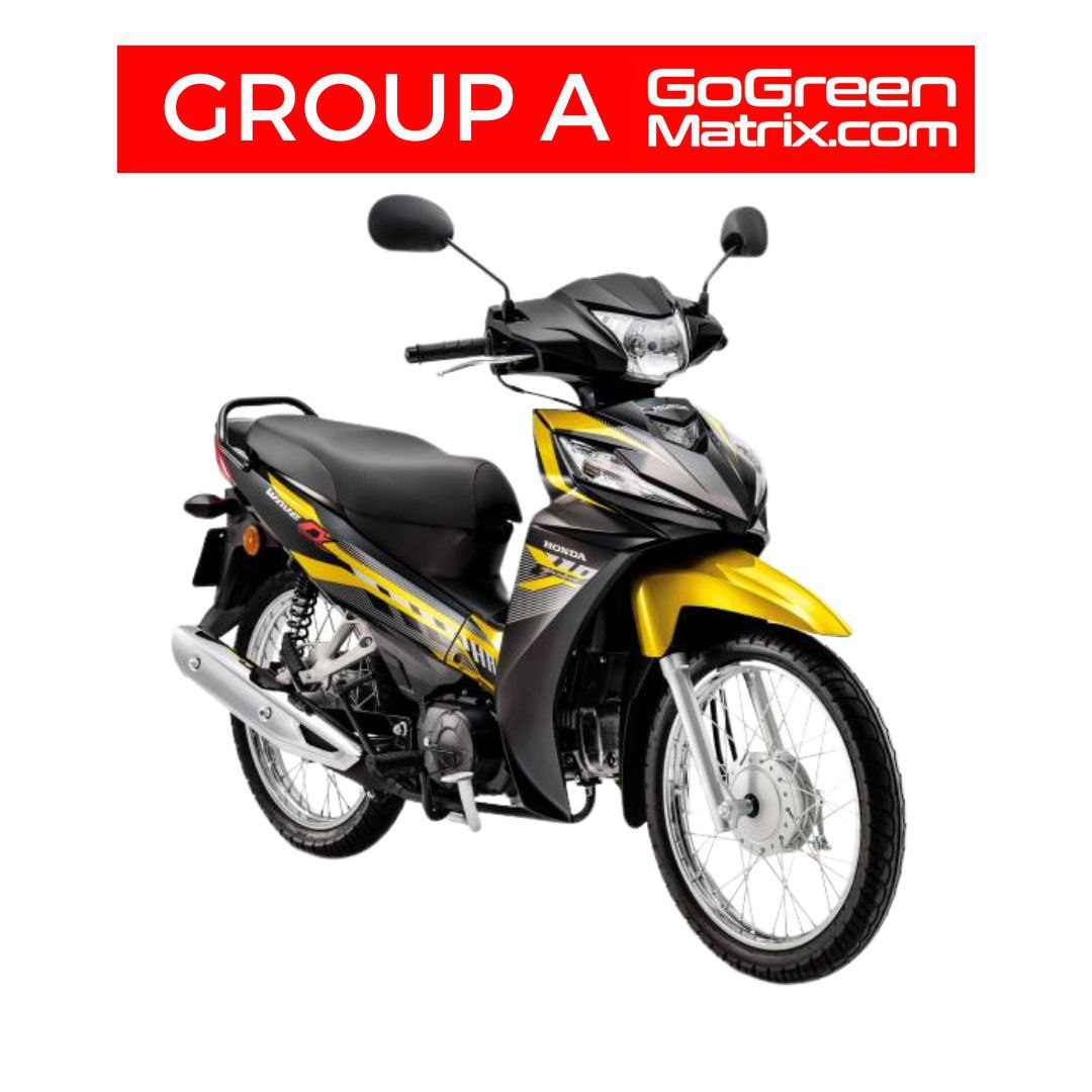 Honda Alpha 110cc (M) or Similar - A