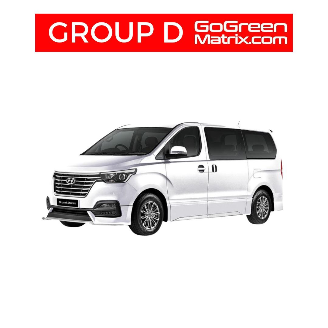 Hyundai Starex 2.5 (A) or Similar - D