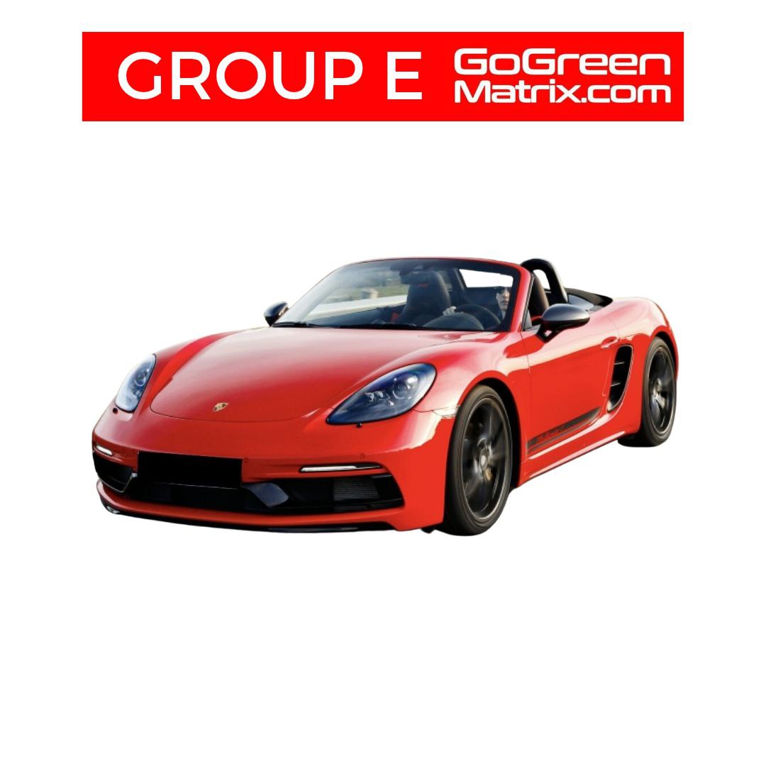 Porsche Boxster GTS (A) or Similar - E