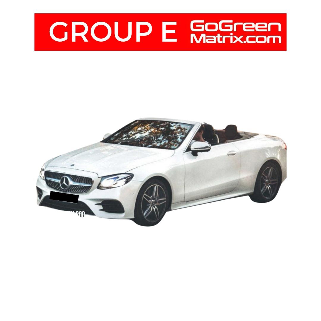 Mercedes E300 Cabriolet (A) or Similar - E