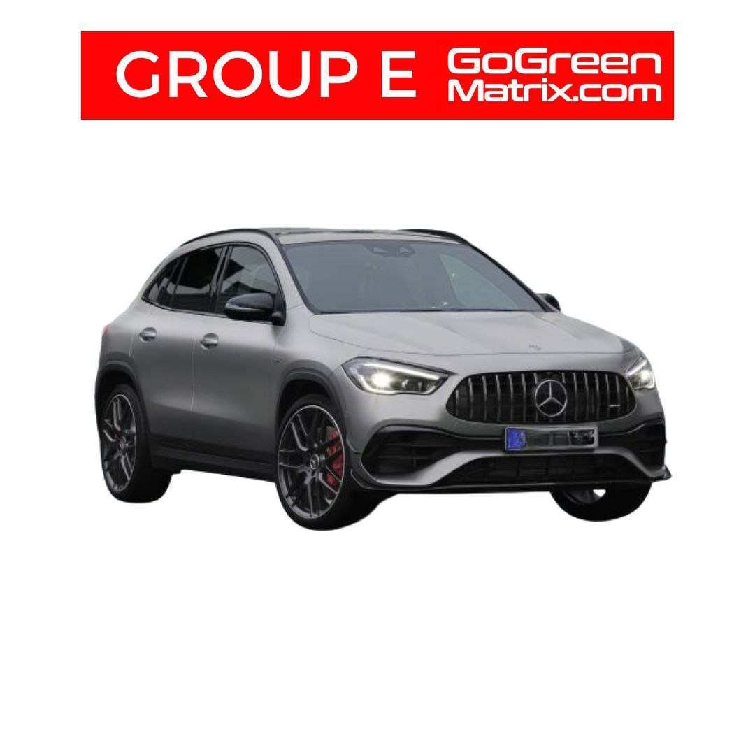 Mercedes GLA45 (A) or Similar - E