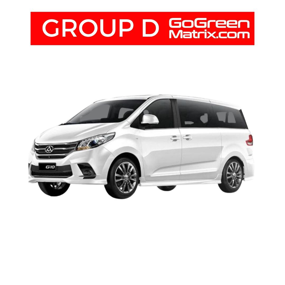 Maxus G10 2.0 (A) or Similar - D
