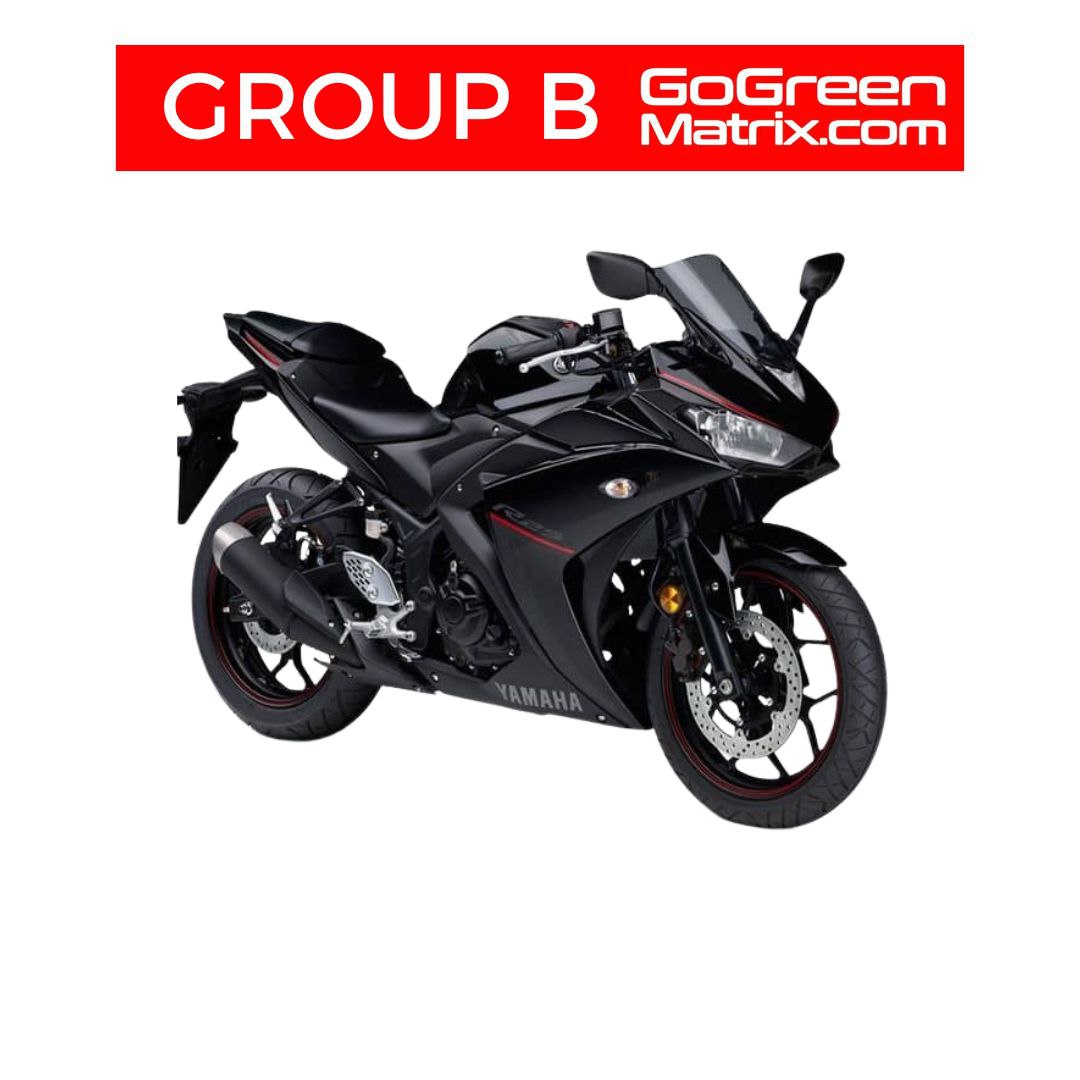 Yamaha R25 (M) or Similar - B