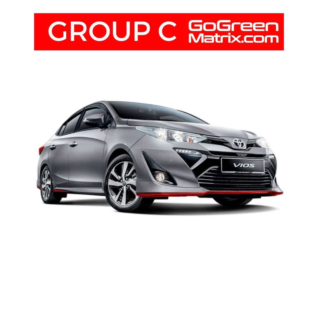 Toyota Vios 1.5 (A) or Similar - C