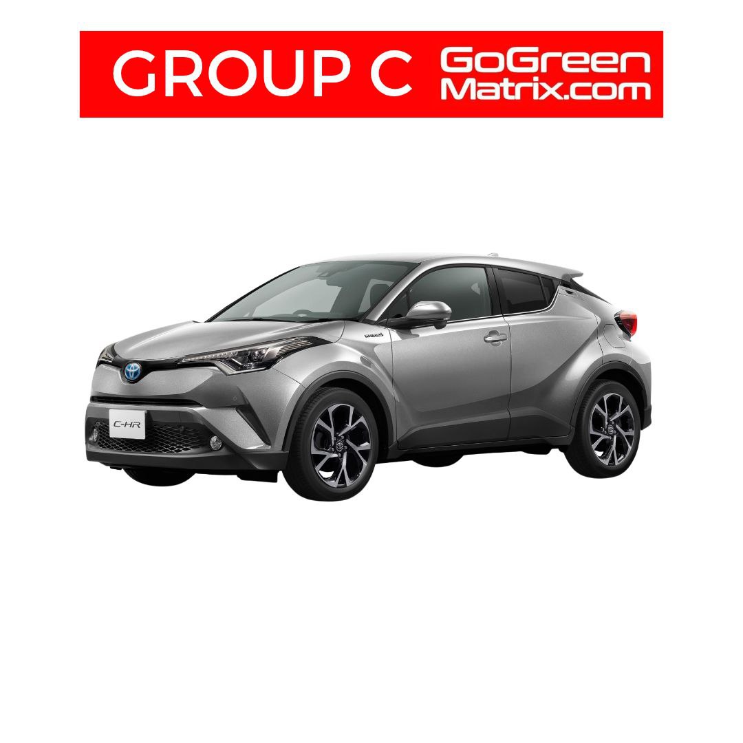 Toyota CHR 1.8 (A) or Similar - C
