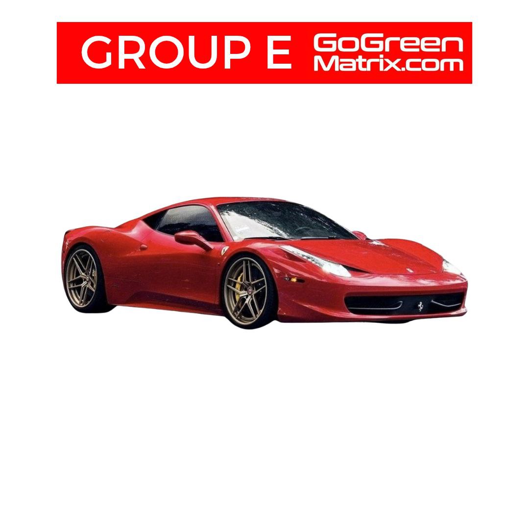 Ferrari 458 (A) or Similar - E