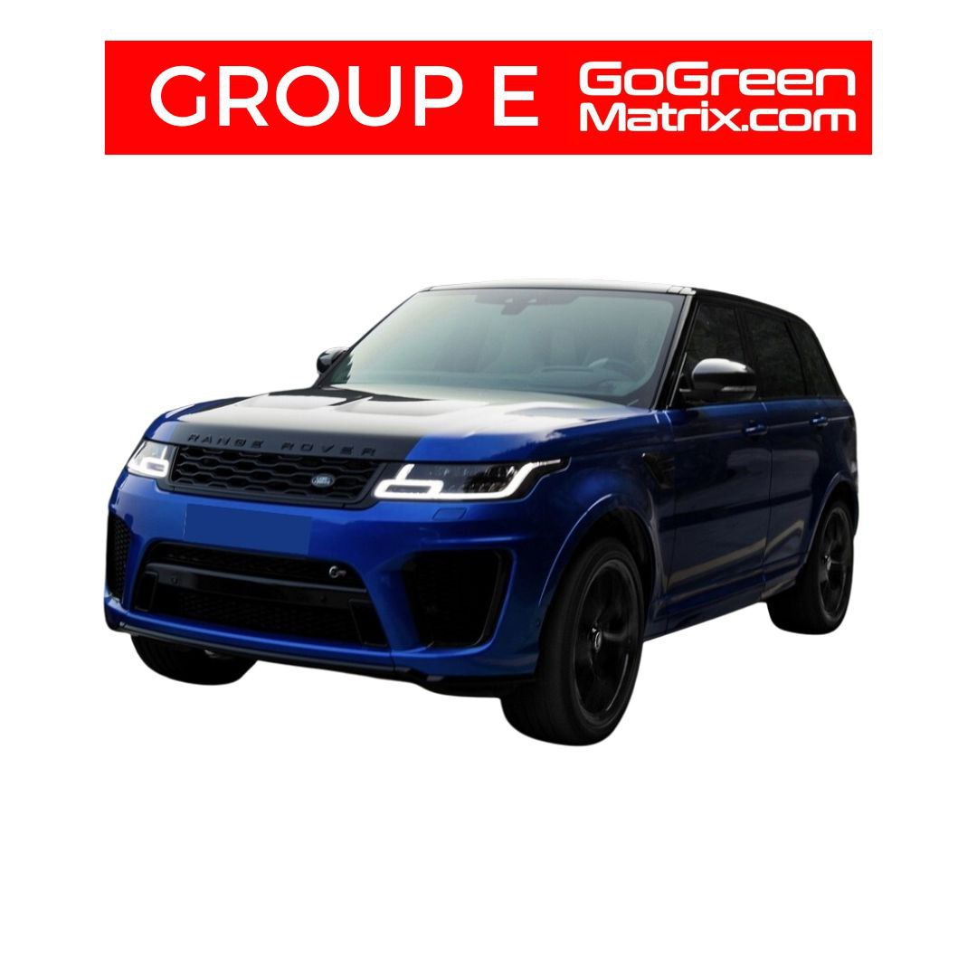 Range Rover Sport SVR (A) or Similar - E