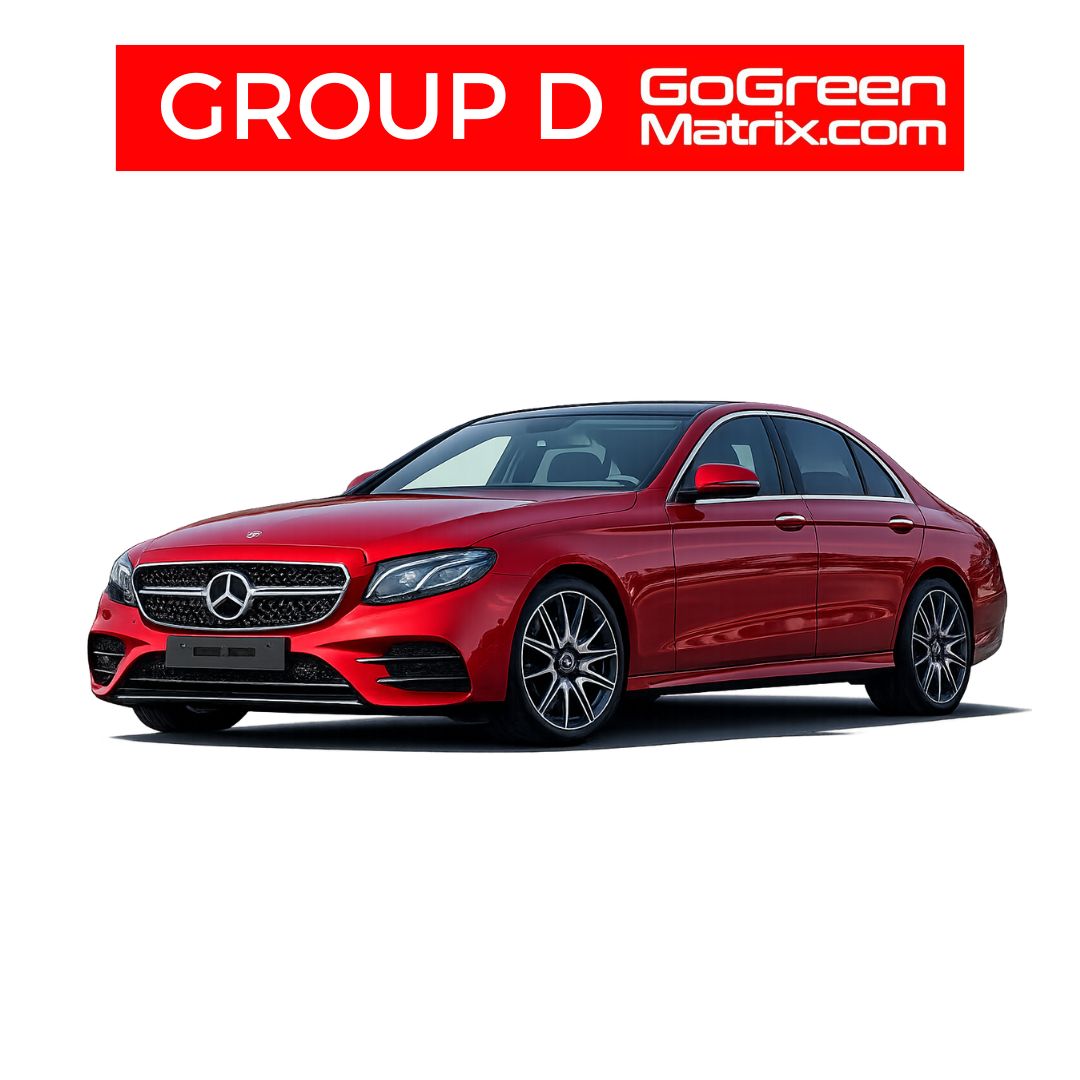 Mercedes E Class E200 (A) or Similar - D